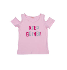 Girl pink cute top by Pompelo
