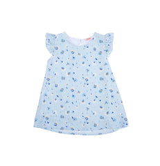 Girl fashionable fleurie blouse by Pompelo